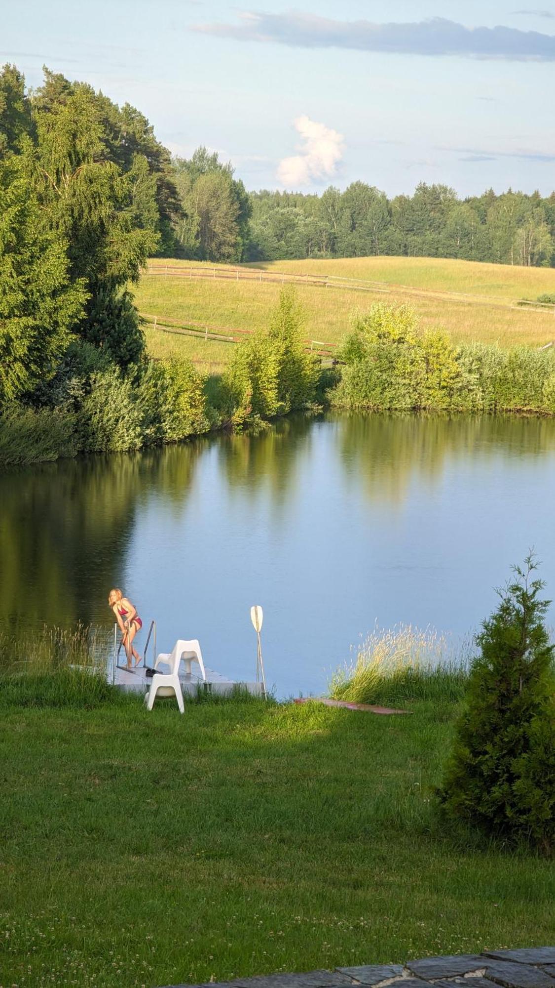 Vila Vynuogyne Paberze Exteriör bild